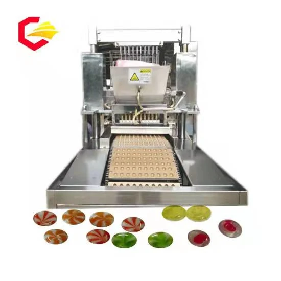 Linea di produzione di caramelle gommose con gelatina di lecca-lecca di caramelle dure in acciaio inossidabile per uso alimentare